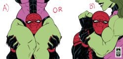 1boy 1boy1girl 1girls avengers big_ass big_breasts big_thighs bigger_female breasts curvaceous curvy curvy_figure digital_media_(artwork) female giantess green-skinned_female green_body green_skin height_difference hips hourglass_figure huge_ass huge_breasts huge_thighs hulk_(series) jennifer_walters killerghost large_ass large_breasts large_female large_thighs larger_female legs light-skinned_male light_skin lordkillerghost macro macro_female male male/female marvel marvel_comics mature mature_female mini_giantess peter_parker she-hulk shorter_male size_difference slim_waist smaller_male spider-man spider-man_(series) straight tall tall_female taller_female thick thick_hips thick_legs thick_thighs thighs voluptuous waist wide_hips wide_thighs wholesome femdom malesub