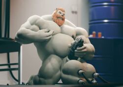2024 3d animated bara cerothoni_(0thoni) gay male male_only muscular tagme udder_balls video yaoi