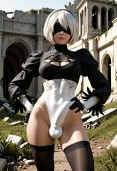 yorha 2b from nier: automata by sparcy