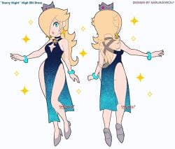 princess rosalina from mario (series) by sarukaiwolf