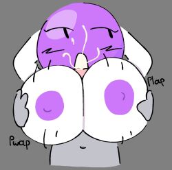 battle_for_dream_island bfdi battle_for_bfdi battle_for_bfb bfb object_shows lollipop_(bfdi) wippasun dick cock penis big_dick big_cock big_penis tits boobs breasts big_tits big_boobs big_breasts huge_tits huge_boobs hige_breasts titjob boobjob breastjob nipples big_nipples plap plapping plap_(sound) plapping_breasts onomatopoeia cum cum_in_mouth mouth_open