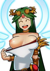 palutena from kid icarus by splashbrush