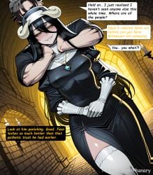 albedo_(overlord) succubus demon overlord_(maruyama) phanary patreon patreon_username patreon_link absurdres aesthetic ai_generated anime anime_style blurred_background comic comic_page comic_panel comic_strip cover_page dialogue digital_art digital_painting english high_quality highres line_art long_comic manga_style multiple_panels soft_shading speech_bubble 1girls 1girl 1female solo_focus big_breasts huge_breasts large_breasts big_ass large_ass bubble_butt bubble_ass thick curvy curvy_figure curvy_female curvy_body curvy_hips curvy_thighs sexy sexy_pose sexy_body sexy_female beautiful beautiful_girl beautiful_female cute cute_face slut bitch 2026 blush blushing blush_lines blushing_female text text_bubble text_box text_focus english_text english_dialogue demon_girl demon_horns demon_humanoid long_hair breasts smile short_hair shirt black_hair long_sleeves 1boy gloves dress thighhighs hair_between_eyes jewelry medium_breasts yellow_eyes hetero thighs horns indoors white_gloves necklace grin black_dress white_thighhighs black_shirt covered_nipples window dutch_angle own_hands_together cross slit_pupils breath web_address side_slit heavy_breathing nun habit candle hip_vent white_horns strangling asphyxiation candlestand candlelight