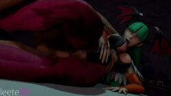 1boy 3d ahe_gao anal animated bouncing_breasts breasts clothed_sex clothing darkstalkers demon demon_girl female fucked_silly leeterr male medium_breasts morrigan_aensland orgasm sex source_filmmaker succubus tagme video watermark