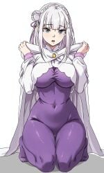 emilia (re:zero) from re:zero kara hajimeru isekai seikatsu by gtxanimator