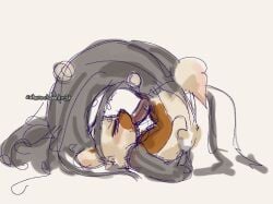 1boy 2025 animatronic anthro anthro_male anthro_only anthro_solo autofellatio bear closed_eyes cock curled_up dick eyes_closed five_nights_at_freddy's fnaf freddy_fazbear's_pizzeria_simulator furry furry_male furry_only furry_solo genitals hand_on_back hand_on_own_back jpeg low_res lowres male male_anthro male_furry male_masturbation male_only male_solo masturbating masturbation missing_accessory molten_freddy no-human no_balls no_human no_humans no_legs no_testicles non-human non-human_only only_furry only_male oral oral_masturbation orange_snout penis plain_background robot simple_background sketch solo solo_anthro solo_furry solo_male sucking_own_penis tail unusual_pose ursid ursine white_background white_fur wire wires