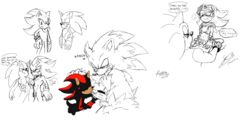 shadow the hedgehog from sega by soina