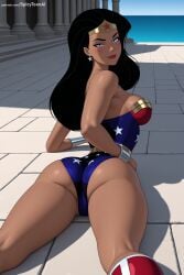 diana prince from dc by spicytoonai
