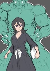kuchiki rukia from bleach by aima zero