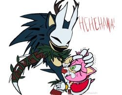 abdominal_bulge amy_rose blowjob_face bodily_fluids clothing deep_throat dominant eulipotyphlan fellatio female gagging gloves hair hair_grab handwear hedgehog kolossos larger_dom laugh male male/female mammal monster oral oral_penetration orgasm penetration penile rough_oral saliva sega sex size_difference smile sonic.exe sonic.exe_(creepypasta) sonic_the_hedgehog sonic_the_hedgehog_(series) spilling_out stremuloushands sweat teardrop tears touching_hair