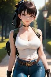 1girls 2d 2d_animation ai_animation ai_generated animated animated_image areolae armpit bangs bare_arms big_breasts black_hair blunt_bangs bouncing_breasts breasts chest curvy curvy_figure cute cute_face dark_hair detailed eve_(stellar_blade) exposed_breasts eyelashes eyeshadow female female_only fit fit_female focus hair large_breasts legs light-skinned_female light_skin lips lipstick long_hair looking_at_viewer makeup mascara naked nero100 nipples no_sound nude nude_female pale-skinned_female pale_skin perky_breasts ponytail posing seductive seductive_look short_video showing_breasts showing_off sidelocks stellar_blade tagme thighs thin_waist undressed undressing video