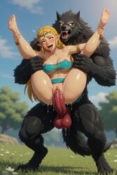 1boy 1girls 2026 3d ahe_gao ai_generated aistuffo anthro anthro_dominating_humanoid anthro_penetrating anthro_penetrating_humanoid armband balls big_breasts big_penis blonde_female blonde_hair blush canid_on_humanoid canine canine_on_humanoid canine_penis clothed_sex clothing earrings elf elf_ears elf_female feet female feral feral_on_female feral_on_human full_nelson grass_field holding holding_legs lifting_person loving_it muscular nintendo nipple_slip nipples outside outside_sex penis penis_in_pussy pleasure_face princess princess_zelda pussy pussy_juice pussy_juice_drip pussy_lips sex shiny_skin skirt smooth_skin standing standing_sex straight the_legend_of_zelda thighs tiara tongue tongue_out uncensored underboob vagina vaginal_penetration werewolf werewolf_on_female wristband zelda_(breath_of_the_wild)