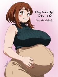 ochako uraraka from my hero academia by demonl0rd9