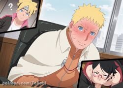 1girls 2boys age_difference ai_generated almost_caught big_ass big_breasts big_butt big_penis black_eyes black_hair blonde_hair blowjob boruto:_naruto_next_generations boruto:_two_blue_vortex bottomless breasts bubble_ass bubble_butt busty chair cheating cheating_girlfriend chest_wraps close-up closed_eyes clothed clothed_sex clothing cucked_by_father cuckold curvaceous curvy curvy_body curvy_female curvy_figure curvy_hips deepthroat duo duo_focus exposed_penis facial_markings father father_and_son fellatio female fingerless_gloves glasses gloves grin grinning hand_on_head hi_res high_resolution highres hips huge_ass huge_cock indoors jacket large_ass large_breasts large_penis light-skinned_female light-skinned_male light_skin looking_at_partner looking_at_viewer looking_up male male/female male_pov male_with_female mouthful multiple_boys multiple_males narrowed_eyes naruto naruto_(series) naruto_uzumaki netorare no_panties ntr older_male older_male_and_younger_female oral oral_sex pale-skinned_female pale-skinned_male pale_skin pants_down penis penis_out pov pussy pussy_juice pussy_juice_puddle sarada_uchiha see-through short_dress short_hair shounen_jump shueisha sitting sitting_on_chair skimpy skimpy_clothes skimpy_dress sleeveless sleeveless_dress smile sneaking sneaky_sex spitroast squatting stealth_sex sucking sucking_penis table teenage_female teenager text thick_penis thick_thighs thighs time_paradox tomboy uchiha_sarada uchiha_symbol unaware under_the_table uzumaki_boruto uzumaki_naruto vagina very_high_resolution voluptuous voyeur voyeurism walk-in waving waving_hand weekly_shonen_jump whisker_markings whiskers wide_hips yakobi yellow_hair younger_female younger_male