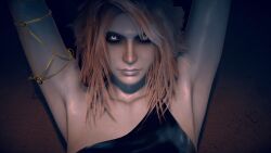 1girls 3d armpits arms_up awoken blue_body blue_eyes blue_skin bungie close-up destiny_(game) destiny_2 female female_only glowing_eyes looking_at_viewer mara_sov tagme testitou veggentabifrost virtamate white_hair