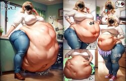 absorbing ai ai_art ai_assisted ai_generated bbw bbw_milf bbw_mom belly_bulge belly_expansion belly_overhang big_ass big_breasts big_butt big_thighs blonde-haired_female blonde_female blonde_hair blonde_hair_female blush breasts bubble_ass bubble_butt busty busty_female child_bearing_hips chubby cleavage cleavage_cutout clothed clothing comic content_smile curvy digestion distended_belly distended_stomach distention eating effects exclamation_point extreme_size_difference fat fat_ass fat_belly fat_butt fat_female fat_fetish fatal fatal_vore fatass feeding glasses gluttony growth gurgle heavy heavy_ass heavy_breasts huge_ass huge_breasts huge_butt huge_thighs hungry hungry_for_more image implied_death implied_vore jeans kitchen lewd long_hair long_legs mature mature_female milf mini_giantess missing_person mother no_nudity nsfw obscured_face original original_character overfed overweight_female panels patting_belly post-digestion post-vore pre-vore size_difference standing still_alive stomach_bulge stomach_deformation stomach_distention stomach_gurgle stomach_inflation struggling struggling_prey struggling_to_fit struggling_to_get_out stuffed_belly stuffing sweater tall tall_female taller_female thick_ass thick_hips thick_legs thick_thighs thought_bubble tight_clothing transformation unwilling_prey voluptuous voluptuous_body voluptuous_female vore vore_belly vore_comic vore_sequence wide_hips