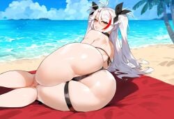 1girls ai_generated azur_lane creamy_ai curvy curvy_female curvy_figure light-skinned_female light_skin long_hair prinz_eugen_(azur_lane) tagme twintails white_hair