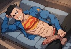 ai_generated conner_kent gay gay_sex sex superboy superboy_(conner_kent) superboy_(dcamu) tagme young_justice