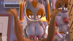 3d anal_sex animated big_breasts cbt countersfm cream_the_rabbit futadom gay gay_sex huge_cock human male medium_breasts sissy sonic_(series) sonic_team sound sound_edit source_filmmaker tagme vanilla_the_rabbit video