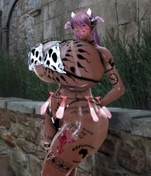 3d bdo bimbo black_desert_online blacked blonde_hair body_writing cow_ears cow_horns cow_print cow_tits cum_on_body cum_on_breasts cum_on_face cum_on_thighs cumdumpster dark_elf degradation elf elves huge_breasts humiliation onahole qos queen_of_spades screencap screenshot sperm_tattoo succubus succubus_horns tattoo tattoos toilet urinal video_game yourbdowhore