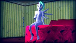 2015 3d anthro anthrofied bed bow breasts camera feet female female_only fingers flitter_(mlp) friendship_is_magic garry's_mod hair multicolored_hair my_little_pony pillow sitting solo standing toes trygveblacktiger wallpaper