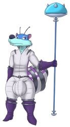 20th_century_fox 20th_century_studios alien alythewolfcat antennae_(anatomy) anthro big_bulge blue_sky_studios bulge detailed_bulge femboy genital_outline hi_res huge_bulge ice_age_(series) male mammal penis_outline ring rodent rule_63 sciurid scrat_spaced_out scratazon solo spacesuit staff tree_squirrel