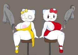 hello_kitty hello_kitty_(character) hello_kitty_(series) naked sanrio savagensfw white_body