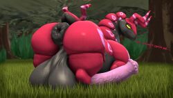 3d_(artwork) absurd_res anus ass balls big_anus big_balls big_butt big_penis digital_media_(artwork) feral generation_5_pokemon genitals hi_res huge_anus huge_balls huge_butt huge_cock hyper hyper_anus hyper_balls hyper_genitalia hyper_penis looking_at_viewer looking_back male nintendo penis pokemon pokemon_(species) presenting presenting_hindquarters scolipede shannonthefempyro solo source_filmmaker_(artwork)