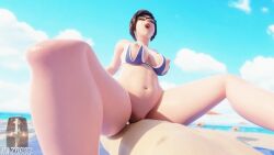 big_breasts bouncing_breasts chinese cowgirl_position fat mei_(overwatch) overwatch overwatch_2 raz0r33 tagme video