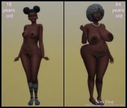 original character from the sims by sim doe