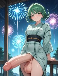 tatsumaki from new year by grapesss