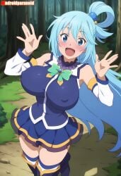 aqua from kono subarashii sekai ni shukufuku wo! by aindroidparanoid