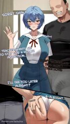 rei ayanami from neon genesis evangelion