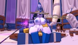 1boy 1girls 3d areolae azuri_(block_tales) balls block_tales breasts cum cum_inside dialogue english_text hexworks nipples penis player_(block_tales) pussy reverse_cowgirl_position reverse_upright_straddle roblox roblox_game robloxian tagme text thighs vaginal_penetration