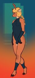 noelle holiday from deltarune by zytkal