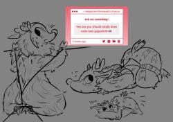 anthro bondage dandy's_world hands_behind_back rudie_(dandy's_world) sp4rkl3a55 submissive_male tied tied_to_wall tied_up