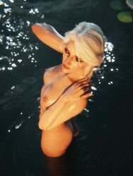 ciri from cd projekt red by res (artist)