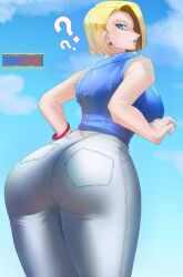 android 18 from dragon ball by maraen lust
