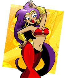 shantae (character) from shantae by liamvickers 98