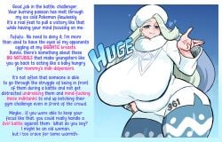 1girls big_breasts blue_eyes breasts earrings english_text engrish_text fur_hat game_freak gigantic_breasts gym_leader hat huge_breasts jewelry long_hair looking_at_viewer mature_female melony_(pokemon) milf nintendo pantyhose plump pokemon pokemon_ss ranguage smile solo thick_thighs thighs vkid watermark white_hair