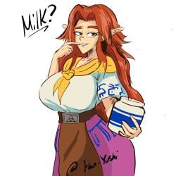 malon from ocarina of time by yoshihan