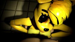 2015 3d animatronic anthro big_breasts breasts female five_nights_at_freddy's golden_freddy_(disembowell) golden_freddy_(fnaf) human looking_at_viewer machine male_pov mammal mechanical nude paizuri pov pov_eye_contact robot sex source_filmmaker uwotinfokm8