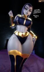 1girls 3d big_breasts breasts cambion curvaceous curvy curvy_figure dc dc_comics demon demon_girl female forehead_jewel half-demon half_demon hips hourglass_figure human humanoid legs light-skinned_female light_skin mature mature_female pale-skinned_female pale_skin rachel_roth raven_(dc) slim_waist smitty34 sorceress teen_titans thick thick_hips thick_legs thick_thighs thighs voluptuous waist wide_hips