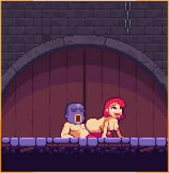 animated boobs pixel_animation pixel_art scarlet_maiden video_game_character video_games