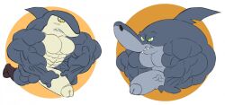indiana jaws (yo-kai watch) from yo-kai watch by omn10usly