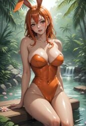 ai_generated female female_only nami nami_(one_piece) one_piece only4uart