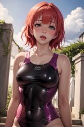 ai_generated emily_rudd female female_only nami_(one_piece) one_piece only4uart swimsuit