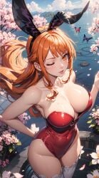 ai_generated female female_only nami nami_(one_piece) one_piece only4uart