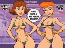 dexter's mom from cartoon network by pixiqueenie