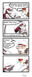 comic dialogue english_text female hilbert_(pokemon) human humor interspecies male mammal nintendo pienji pokemon pokemon_(species) pokephilia text video_games what wtf_face zoroark